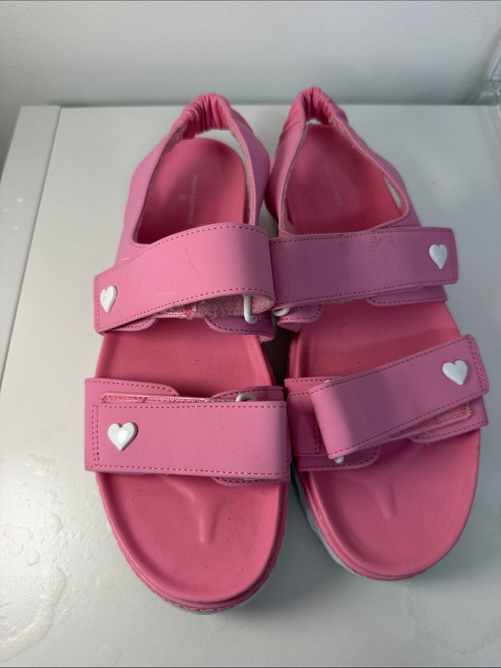 Stony Clover x Target Pink Heart Strap Sandals